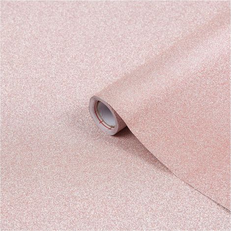 PLASTICA ADESIVA ROSA GLITTER H 67,5 CM