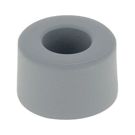 ANDIAMOS Butée de porte à visser CHRISLIGNE Bu170/25/12w poli gris Diam.4 x H.2.5 cm (1/3)