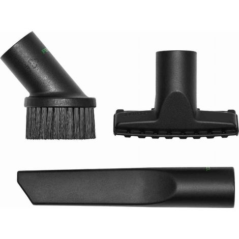 Festool – Kit de nettoyage buses D 27 / D 36 D-RS pour aspirateur – Buse étroite et pinceau pour surfaces sensibles – 492392