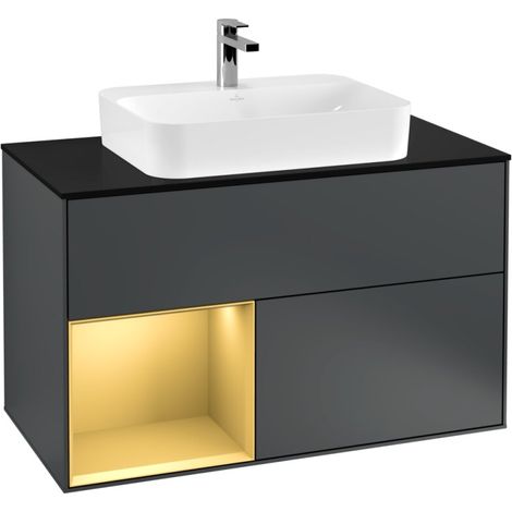 Villeroy & Boch G362HFHG Meuble sous-lavabo Finion G36 (1/2)