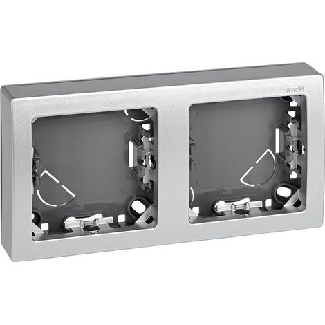 Marco 2 elementos aluminio Simon 73 LOFT 73620-63 (1/3)