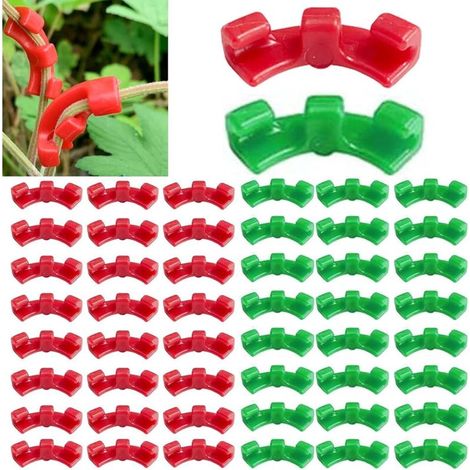 Lot de 100 pinces de support pour plantes (1/5)