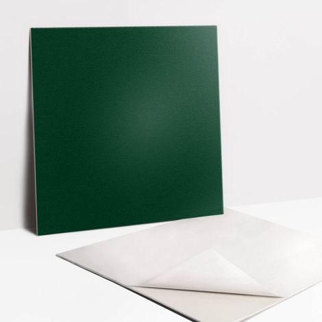 Carrelage autocollant - Vinyle - Coloris vert 9x30x30 (1/5)