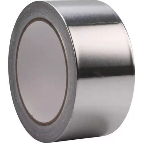 Dickeres Aluminiumfolienband 8 cm x 200 cm, hochbelastbar, hitzebeständig, silberfarben, für Lüftungskanäle, Abdichtung von Wäschetrocknerentlüftungen, Reparatur von Autoabgasen, Ofenrohrisolierung un
