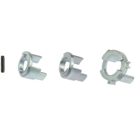 Kit de réparation de cylindre de serrure de porte avant gauche droite, pièces de rechange pour BMW E46 Série 3 (1/4)