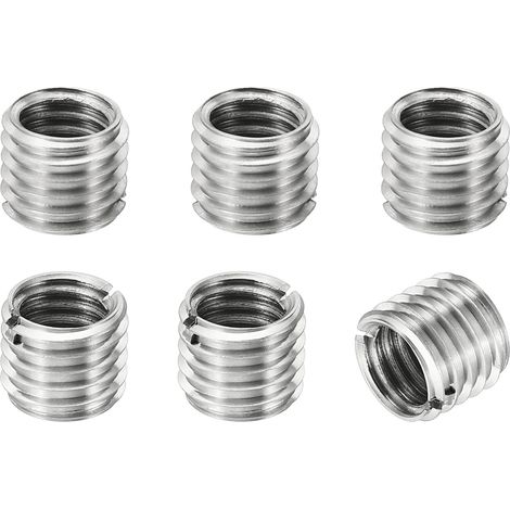 Insert Fileté Metal, M12x1,75 Mâle à M10x1,5 Femelle 10mm 6 pcs (1/5)