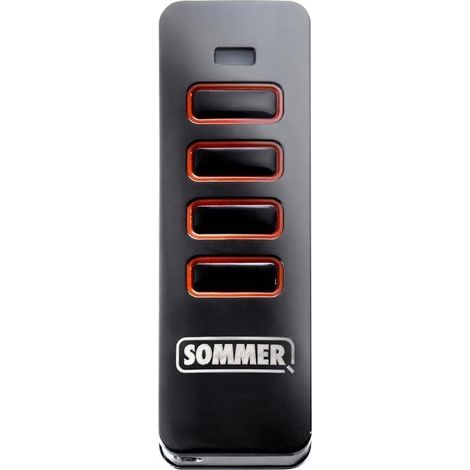 1 émetteur Sommer Pearl 4018 4018V000 - Télécommande pour portes de garage 868,8 MHz et 868,95 MHz, portée env. 60-150 m (selon l'environnement) (1/5)