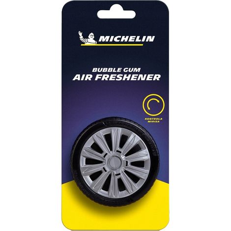 DÉSODORISANT POUR VOITURE MICHELIN, ODEUR DE CHEWING-GUM (1/5)