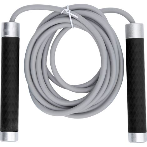Corde à sauter BN FIGHT pour entraînement de combat et musculation en intérieur/extérieur - Corde lestée noire (1/5)