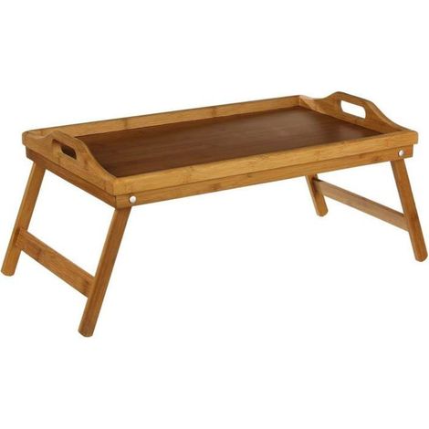 Plateau Lit Bambou – Pieds Repliables, Service (1/2)