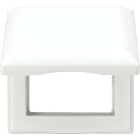 Jung as500 - Tapa abatible con Marco 50x50 Blanco Alpino