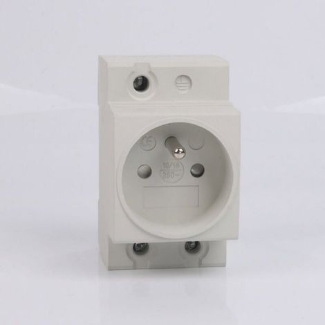 Disjoncteur Différentiel - Triphasé 2P+T - 16 A - 230 V - Rail DIN - Pour Tableau Électrique (1/3)
