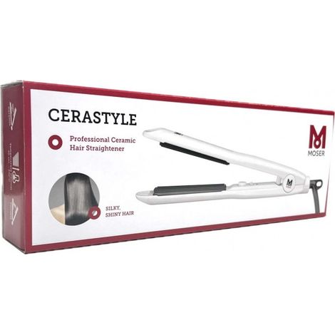 Moser CeraStyle Pro Professionelles Keramik Glätteisen weiß 4417-0051"-"181650510
