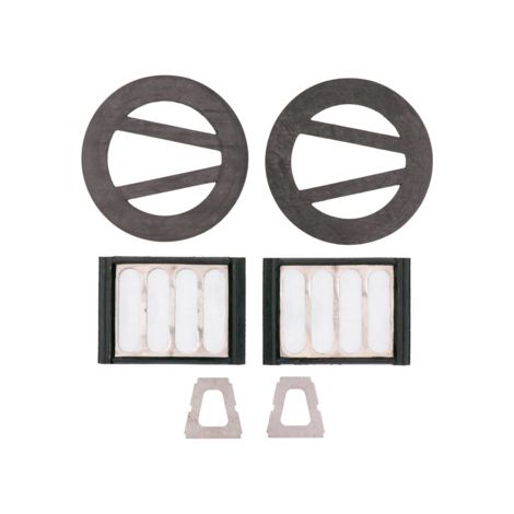 Ersatzteilset 2x Sieb 0,5+Dichtung JRSF-HW 1'' - 1 1/4''