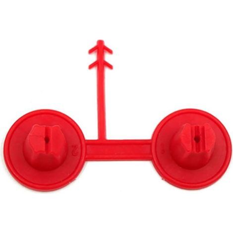 Lot de 5 buses de mousse de pulvérisation en polyuréthane. pour pistolets à mastic. embouts réutilisables pour plafonds uniformes (5 pièces) (1/5)