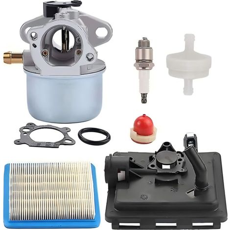 Carburador de Repuesto para Cortacésped, Compatible con OEM 799868 498170, Mezcla Precisa y Resistente a Vibraciones – Ideal para Jardinería (1/3)
