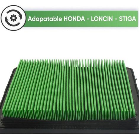 Filtre à air pour tondeuse Honda - Remplace origine 17211 ZL8 023 - L.131 mm x l.114 mm x H.23 mm (1/4)