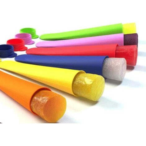 Lot de 4 mini-glaces à l'eau de différentes couleurs à faire soi-même par les enfants -- AquaForge (1/3)