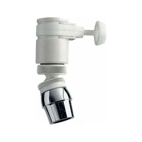 Ricambio rompigetto cannuccia con snodo e doccetta aeratore cromato 8 cm (1/2)