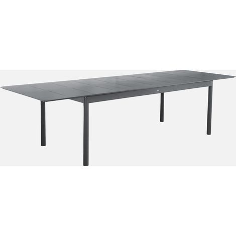 Mesa de jardín extensible de aluminio de 8 plazas (1/5)