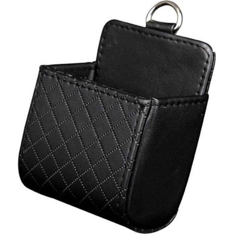 Auto-Organizer – Kofferraumnetz – Schwarz – PU-Material – Großes Fassungsvermögen – Stilvolles Design