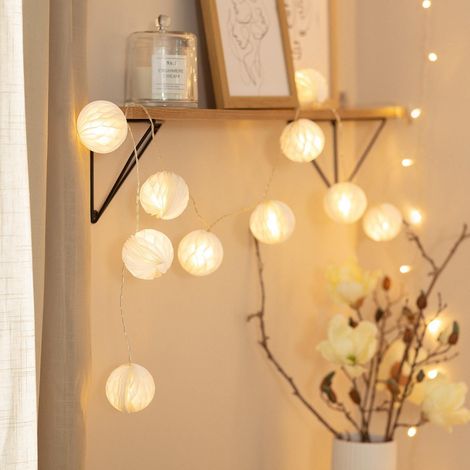 Ghirlanda di Luci LED Stewpot con Batteria 2,1m  3000K Bianco Caldo