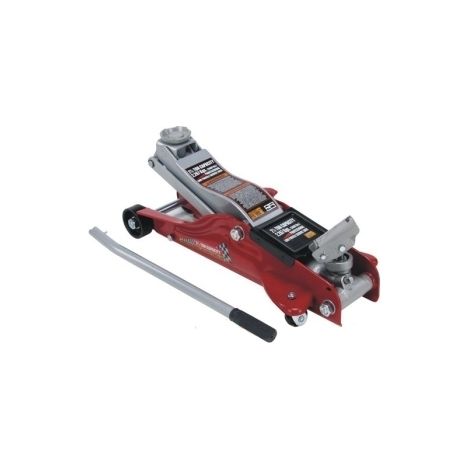Cric/Sollevatore/Martinetto idraulico a carrello 2T/2500Kg con profilo basso (1/2)