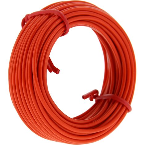 XLTECH Cable Elec.1mm2 10m Rouge (1/2)