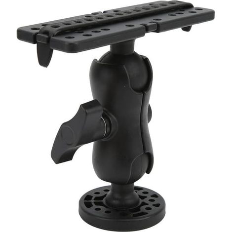 KLVGTIFS PU - Kit de plaque de base de montage pour sondeur électronique marin RAMB111U, compatible avec les modèles Garmin ECHOMAP Plus 72cv, 73cv, 74cv, 75cv et 77cv. (1/5)