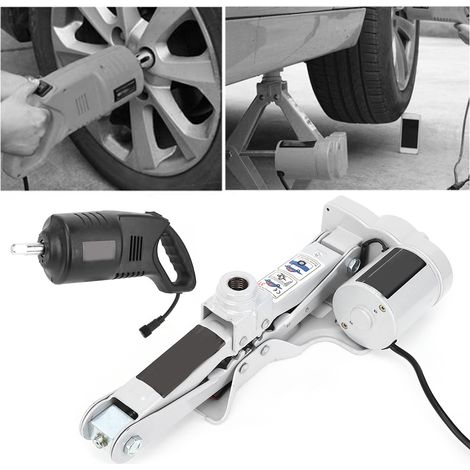 Cric électrique de voiture 2-3T 42cm/16,5in avec clé à chocs et outil de réparation pour changement de pneu (1/5)