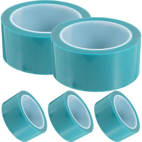 10 rollos de cinta adhesiva azul para automoción, material PET duradero. (1/2)