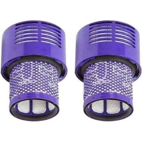 Aiperq Lot de 2 Filtres de Rechange Lavables pour les Aspirateurs Dyson V10 Filtre de Rechange Dyson pour Série V10 SV12