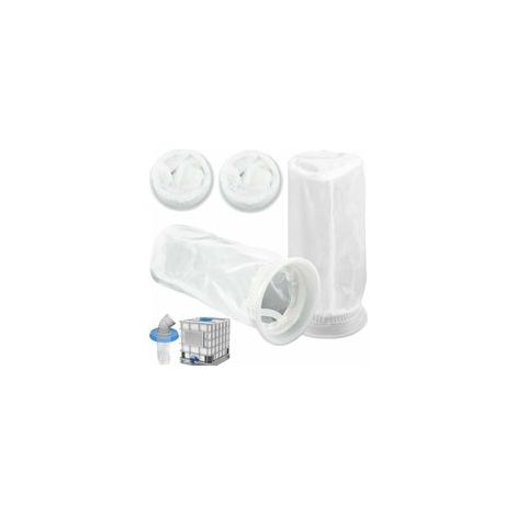 Lot de 4 filtres IBC en nylon pour réservoir d'eau de pluie IBC de 1 000 litres, couvercle de réservoir IBC en nylon, accessoires pour réservoir d'eau de pluie IBC (1/5)