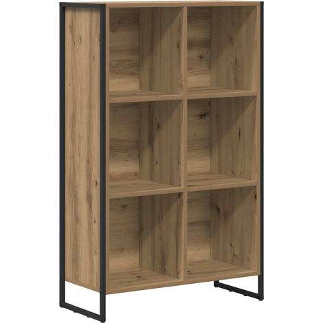 Maison Exclusive - Bücherregal Kunsthandwerk Eiche 99,5 x 30 x 10