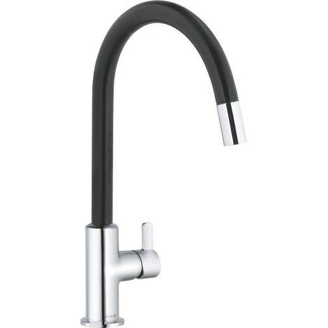 Kludi Bingo Star XS - Mitigeur d’évier, chrome/noir mat 468518778 (1/3)