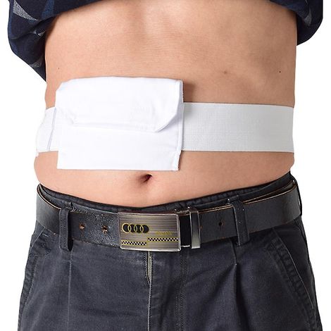Pochette sécurisée pour sonde d'alimentation médicale pour adultes et enfants - Compatible avec les sondes PEG, GT, J, DP et plus - Conception confortable (1/4)