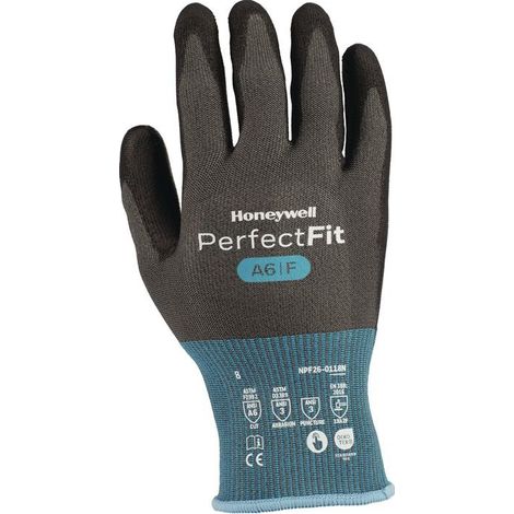 Schnittschutzhandschuhe Perfect Fit Gr.10 blau/schwarz EN 388 PSA II HONEYWELL (1/4)