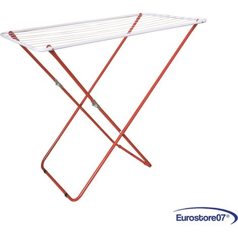 STENDIBIANCHERIA CAVALLOTTO SEMPLICE "OSTRO cm.105x55x92h. in acciaio verniciato