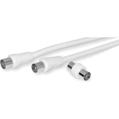 nuovaVideosuono 9/05 cable coaxial 10 m IEC Blanco