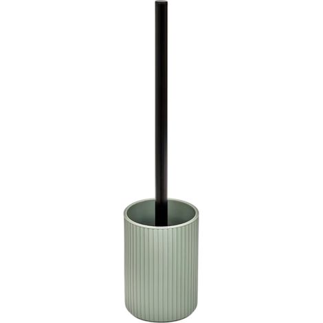 Brosse WC Design "Abraham" 39cm Vert (1/3)