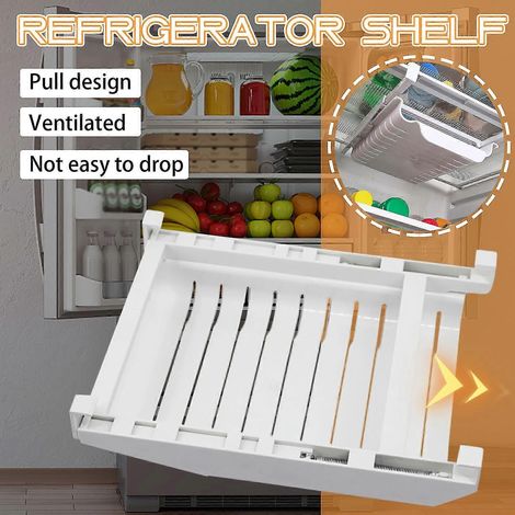 Organisez votre réfrigérateur : Organisateur Easy Store de taille moyenne, installation en 2 minutes (1/5)