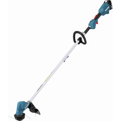 Makita Akku-Rasentrimmer DUR192LRT LXT 18 V • 0 - 4.500 / 0 - 6.000 U/min • 300 mm (1/10)