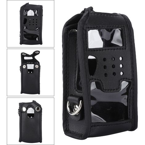 Étui en cuir pour talkie-walkie BAOFENG UV-5R, UV-5RA Plus, UV-5RE Plus et UV-5RB (1/5)