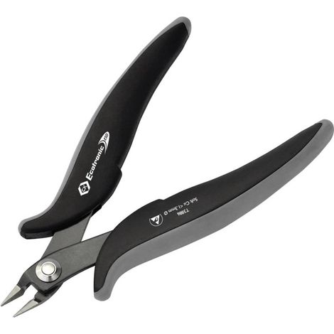 C.K Ecotronic T3886 antistatique (ESD) Pince coupante pour circuits imprimés sans facette 139 mm (1/2)
