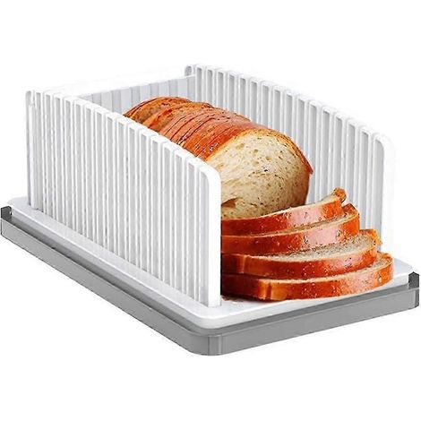 Trancheuse à pain réglable, machine multifonctionnelle pour trancher le pain de mie, guide de découpe pour pain fait maison (1/5)