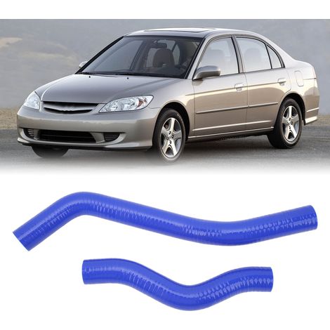 Silikon-Kühlerschlauch als Kfz-Ersatz, kompatibel mit Honda Civic DX 2001-2005 (HX422), blau. (1/5)