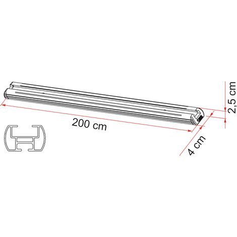 Fiamma Garage Bars (S)