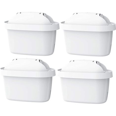 Filtre, Remplacement pour Brita® Maxtra+® Plus, Maxtra Pro® All-in-1 Cartouche de Filtre à Eau, Compatible avec Brita® Marella® Carafe Filtrante, TÜV SÜD, NSF Certifiée (4) (1/5)