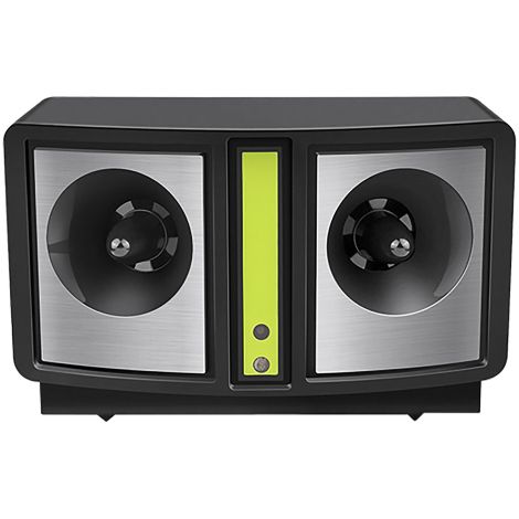 Dispositif de dissuasion ultrasonique portable pour rats, alimente' par batterie, 1 W fre'quence 35KH - 45KHZ