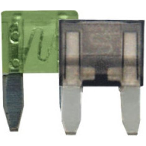 assortiment de fusibles plats mini 32v 4a 30a